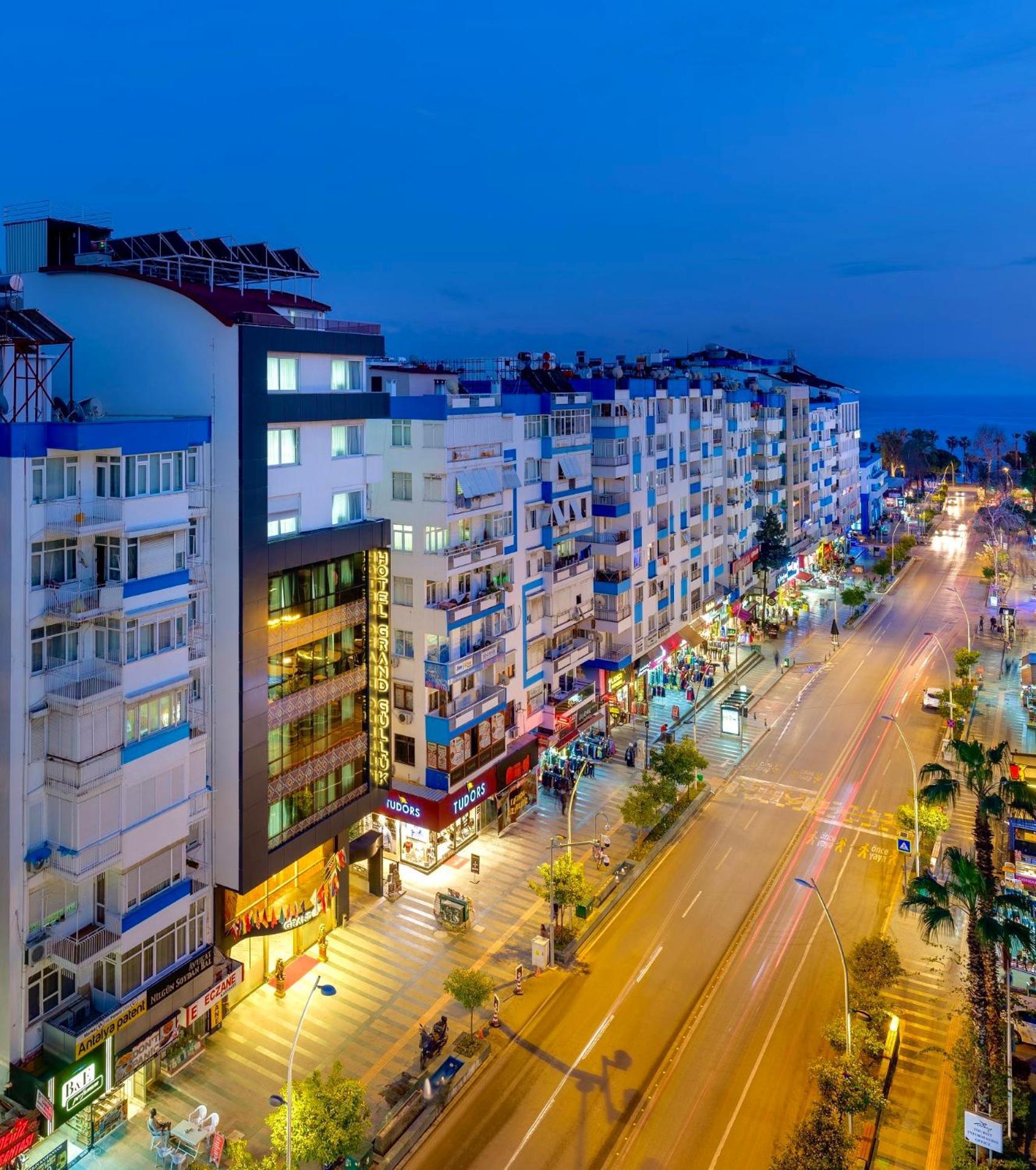 Grand Gulluk Hotel & Spa City Center Antalya Exterior foto